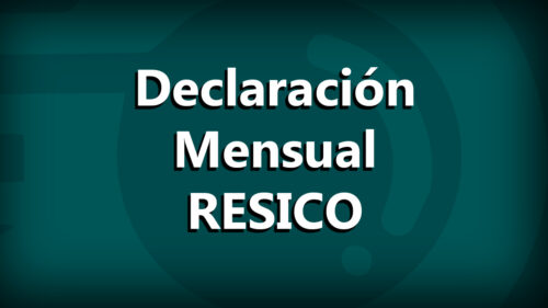 Declaración Mensual RESICO