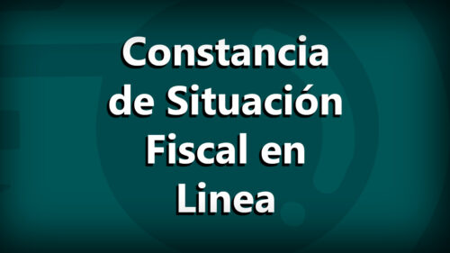 Portada de crea tu constancia de situación fiscal en línea